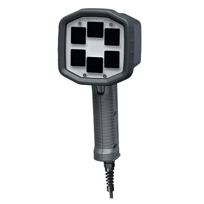 Front view of the UVN365-H1A-18-W-FL UV-LED hand lamp for leak detection from SECU-CHEK